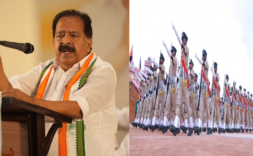 അടൂര്‍ ആസ്ഥാനമായുള്ള കെ.എ.പി മൂന്നാം ബറ്റാലിയനില്‍ സംയുക്ത പാസിംഗ് ഔട്ട് പരേഡ് ആഗസ്റ്റ് 7 ന്: ആഭ്യന്തരമന്ത്രി രമേശ് ചെന്നിത്തല അഭിവാദ്യംസ്വീകരിക്കും.

